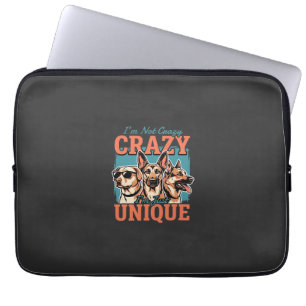 Gekke Unieke Hond Liefhebber Laptop Sleeve