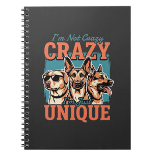 Gekke Unieke Hond Liefhebber Notitieboek
