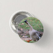 Gekke verguld ketting ronde button 3,2 cm (Voorkant /achterkant)