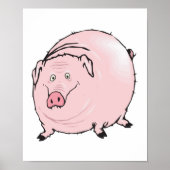 gekke vet varken poster (Voorkant)