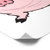 gekke vet varken poster (Hoek)