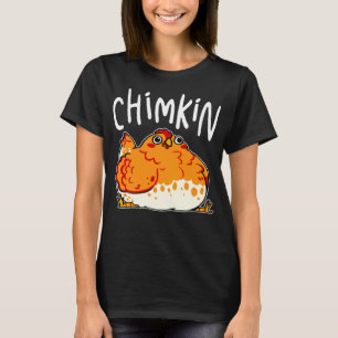 Gekke Vette Kippen Boer Kippenliefhebber T-shirt
