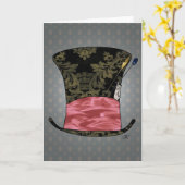 'Gekke Victoriaans' Kaart (Gele Bloem)