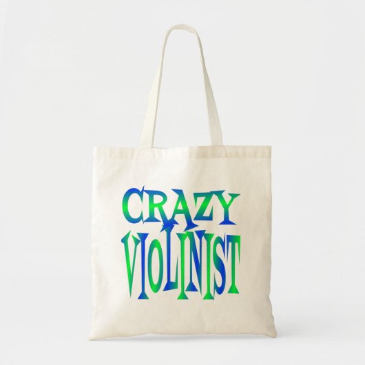 Gekke violist tote bag (Voorkant)
