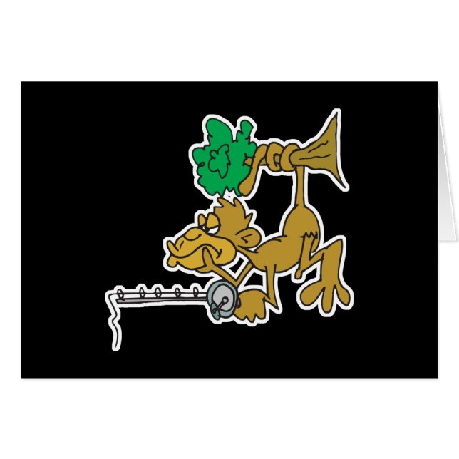 gekke visaap (Voorkant Horizontaal)