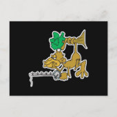 gekke visaap briefkaart (Voorkant)