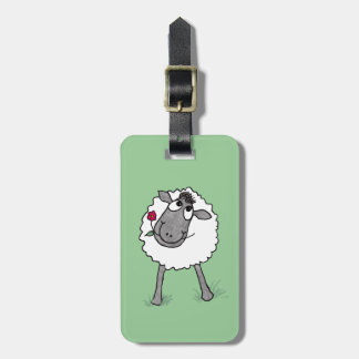 Gekke vlooienschapen met ventilator, Bagagelabel