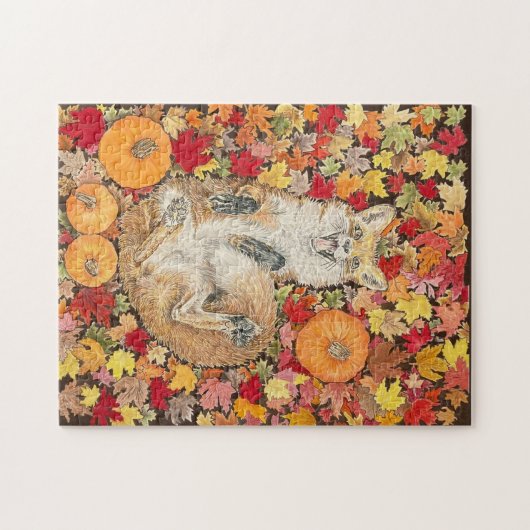 Gekke vos legpuzzel (Horizontaal)