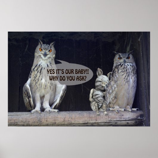 Gekke vraag poster (Voorkant)