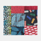 gekke vrijdag fleece deken (Voorkant (Horizontaal))