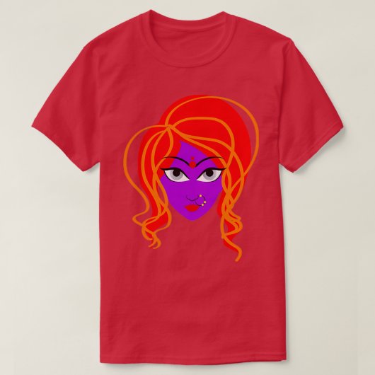 Gekke vrouwen t-shirt (Design voorkant)