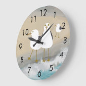 Gekke wandklok voor zeegarens (Hoek)