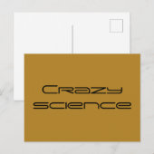 Gekke wetenschap een term van Orphan Black Briefkaart (Voorkant / Achterkant)