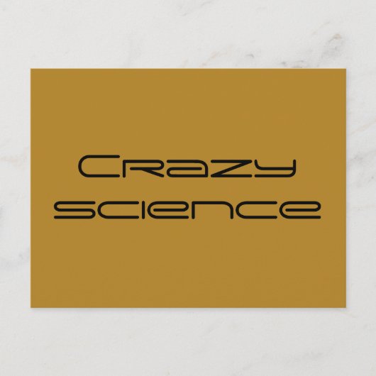 Gekke wetenschap een term van Orphan Black Briefkaart (Voorkant)