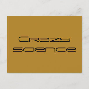 Gekke wetenschap een term van Orphan Black Briefkaart