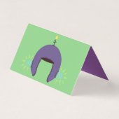 Gekke wetenschapper|| Laboratorium| Groen & Paarse Kaart (Achterkant)