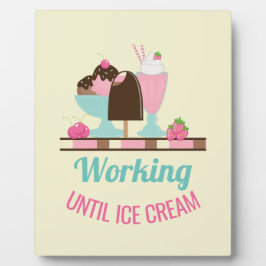 Gekke woordspeling die werkt tot Ice Cream - Yummy Fotoplaat