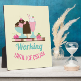Gekke woordspeling die werkt tot Ice Cream - Yummy Fotoplaat