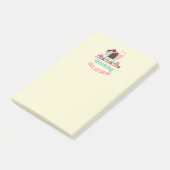 Gekke woordspeling die werkt tot Ice Cream - Yummy Post-it® Notes (Schuin)