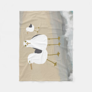 Gekke zeegarens Vleekzak Fleece Deken