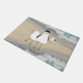 Gekke zeegarnalen Doormat Deurmat (Schuin)