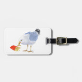 Gekke zeemeeuw Bagagelabel (Voorkant horizontaal)