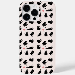 Gekke zwarte katten Case-Mate iPhone 14 pro max hoesje