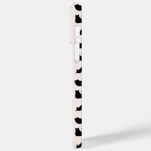 Gekke zwarte katten Case-Mate iPhone case (Achterkant / Links)