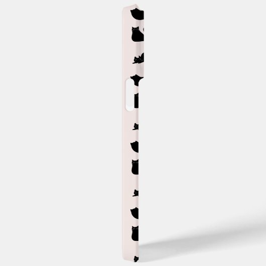 Gekke zwarte katten Case-Mate iPhone case (Achterkant / Rechts)