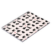 Gekke zwarte katten notitieboek (Linkerzijde)