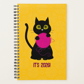 GEKKEBLOKKEN! 2026 Planner – Breien + Kat 🧶🐈⬛