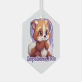 Gekkekoeienziekte Glas Ornament (Voorkant Rechts)