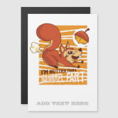 Gekker Dan De Scheten Van Een Eekhoorn Grappig Ges (Voorkant / Achterkant)