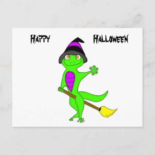 gekko briefkaart (Voorkant)