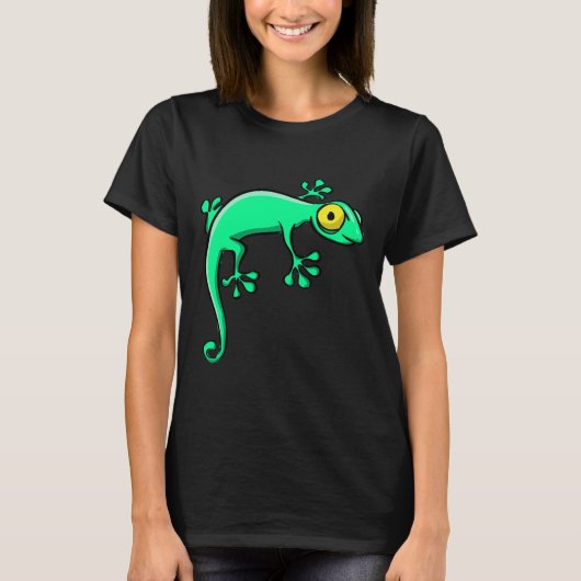 Gekko Lizard Halloween Kostuum Grappig Halloween T-shirt (Voorkant)