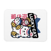 Gekko Maneki Neko – Japanse Gelukskat Magneet (Horizontaal)