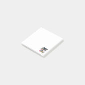Gekko Maneki Neko – Japanse Gelukskat Post-it® Notes (Schuin)