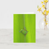 Gekko Notecard Kaart (Gele Bloem)