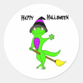 gekko ronde sticker