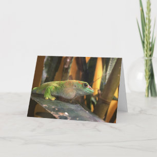 gekko-wenskaart kaart