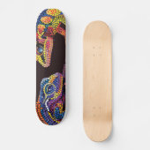 Gekko's - Aboriginal Style - Skateboard Deck (Voorkant)