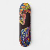 Gekko's - Aboriginal Style - Skateboard Deck (Voorkant)