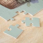  geklede Cottagecore Raccoon Pastel Legpuzzel (Zijkant)