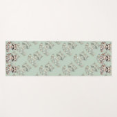 geklede Cottagecore Raccoon Pastel Yogamat (Voorkant (horizontaal))
