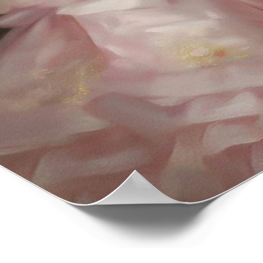 Geklede dierprints, Koninklijke damehond Poster (Hoek)