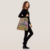 geklede kat en viskuit crossbody tas (Op model)