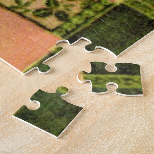 geklede kat en viskuit legpuzzel (Zijkant)