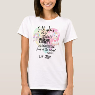 Geklede Kracht Waardigheid Tiener GODDOCHTER Citaa T-shirt