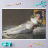 Geklede Maja (Vrouwelijke schoonheid) Tissuepapier (Craft)