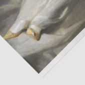 Geklede Maja (Vrouwelijke schoonheid) Tissuepapier (Detail)